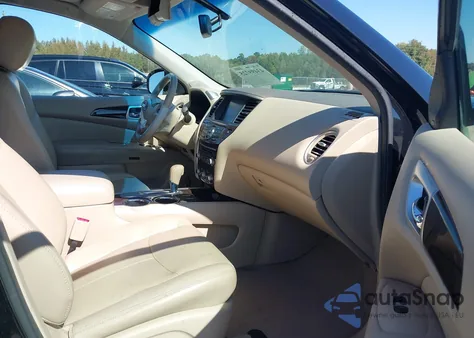 2015 Nissan Pathfinder Sl из США, поврежденный, VIN 5N1AR2MN9FC624202